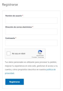 registrarse